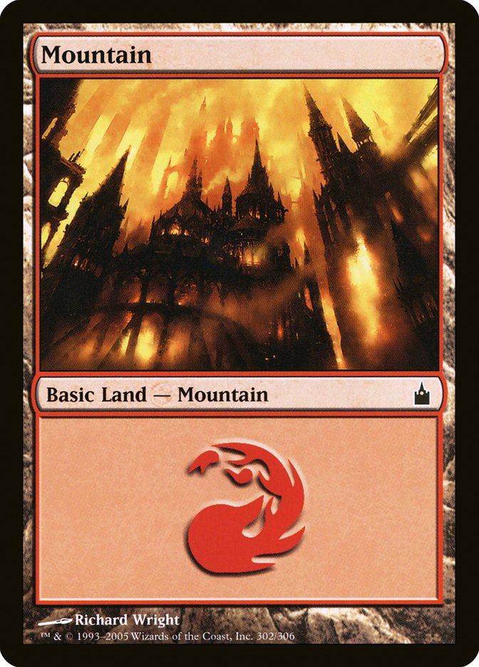 Mountain (302) [Ravnica: City of Guilds] | Deep Dive Games St. Marys