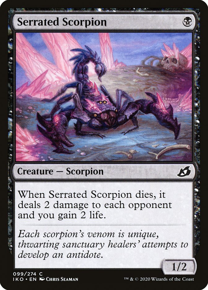 Serrated Scorpion [Ikoria: Lair of Behemoths] | Deep Dive Games St. Marys