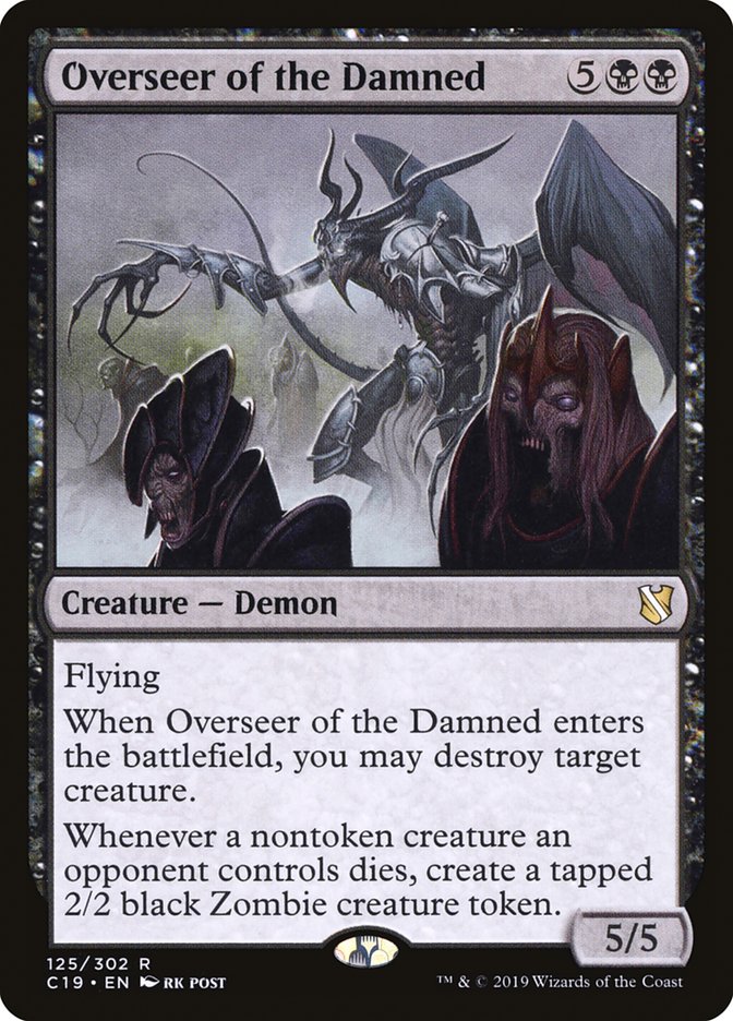 Overseer of the Damned [Commander 2019] | Deep Dive Games St. Marys