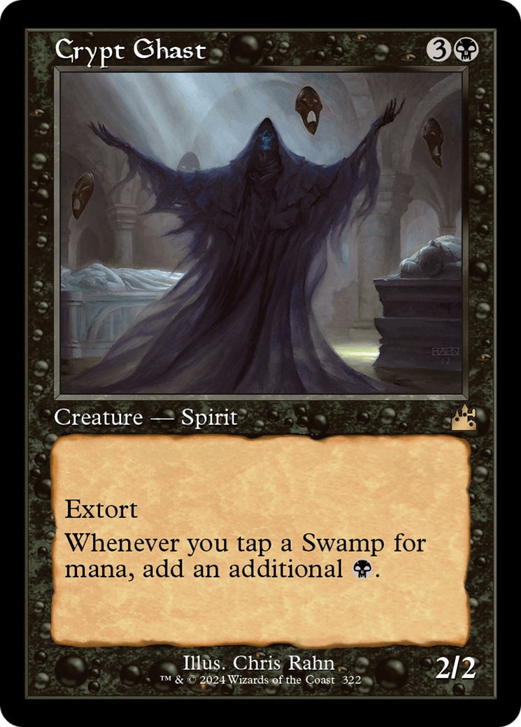 Crypt Ghast (Retro Frame) [Ravnica Remastered] | Deep Dive Games St. Marys