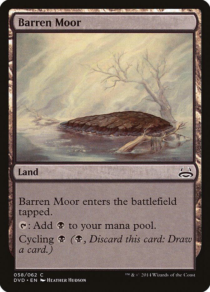 Barren Moor (Divine vs. Demonic) [Duel Decks Anthology] | Deep Dive Games St. Marys