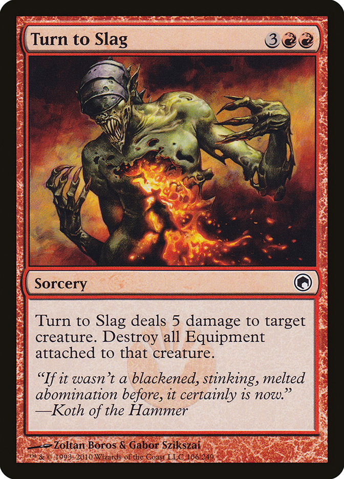 Turn to Slag [Scars of Mirrodin] | Deep Dive Games St. Marys