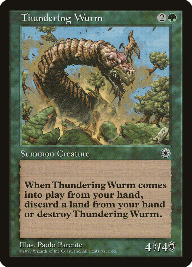 Thundering Wurm [Portal] | Deep Dive Games St. Marys