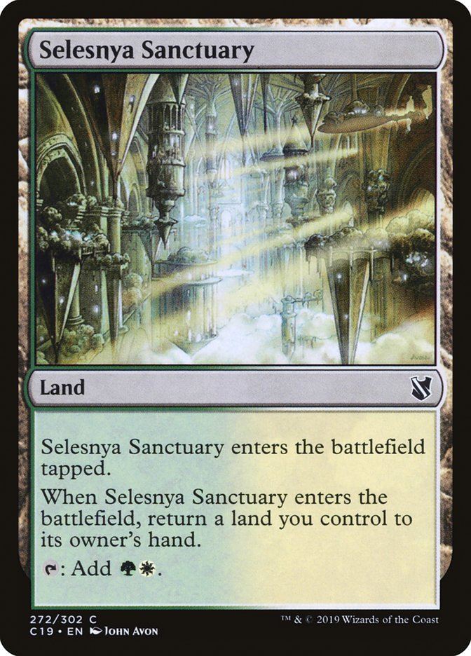 Selesnya Sanctuary [Commander 2019] | Deep Dive Games St. Marys