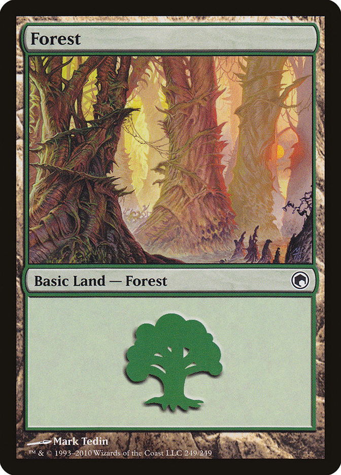 Forest (249) [Scars of Mirrodin] | Deep Dive Games St. Marys