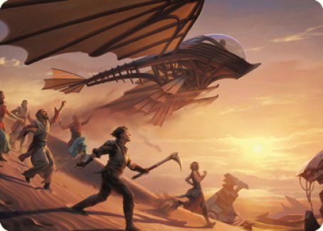 Take Flight Art Card [The Brothers' War Art Series] | Deep Dive Games St. Marys