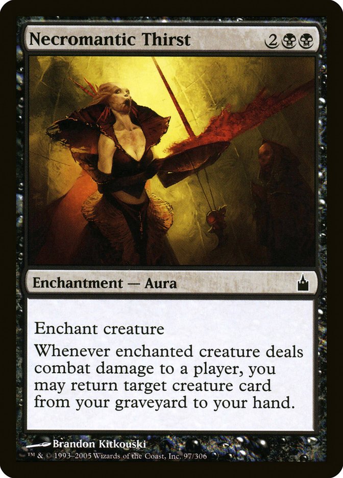 Necromantic Thirst [Ravnica: City of Guilds] | Deep Dive Games St. Marys