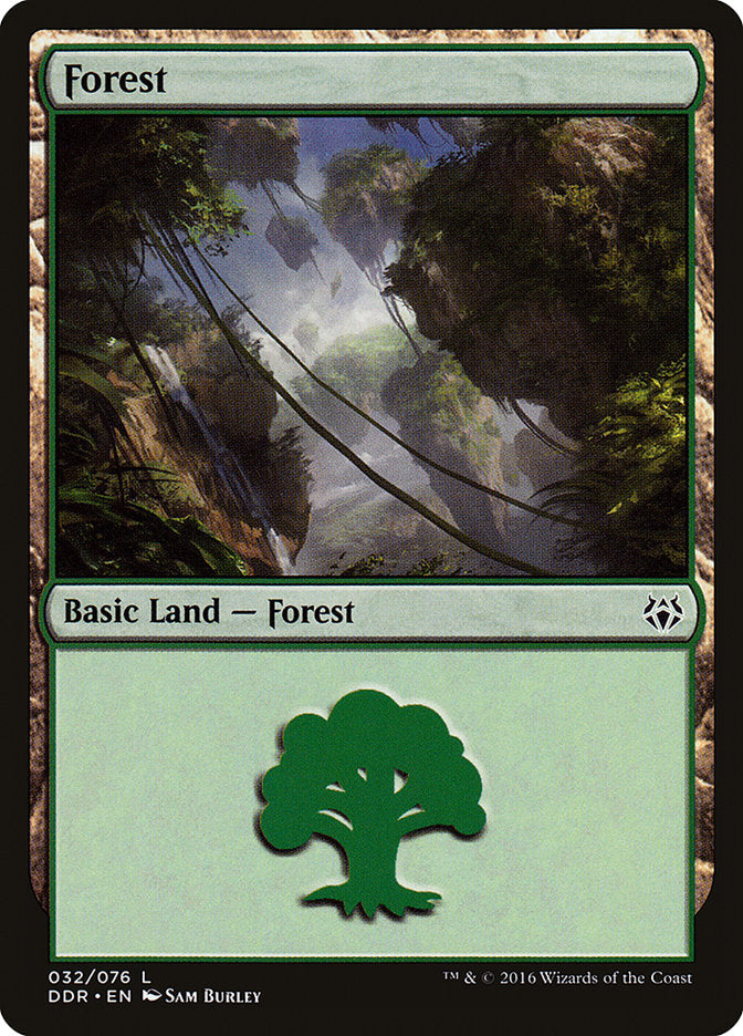 Forest (32) [Duel Decks: Nissa vs. Ob Nixilis] | Deep Dive Games St. Marys