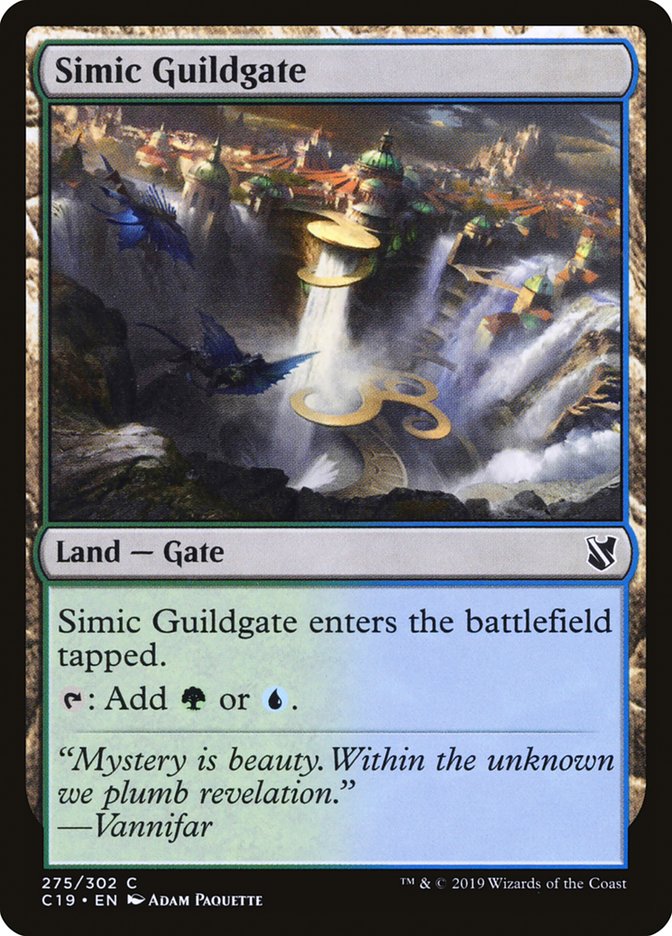 Simic Guildgate [Commander 2019] | Deep Dive Games St. Marys