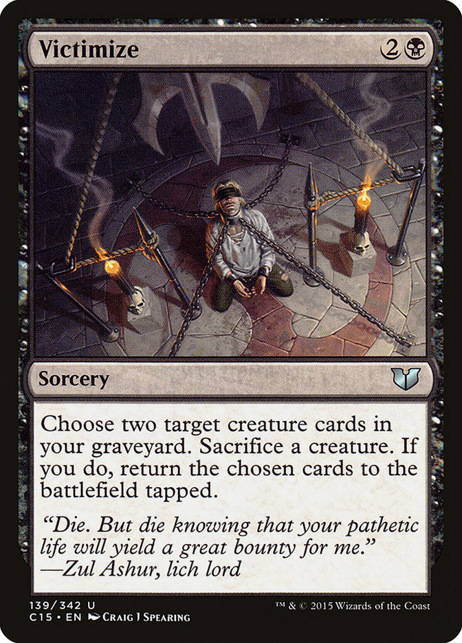 Victimize [Commander 2015] | Deep Dive Games St. Marys