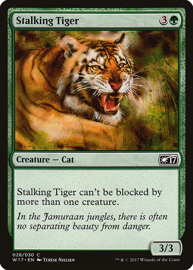 Stalking Tiger [Welcome Deck 2017] | Deep Dive Games St. Marys