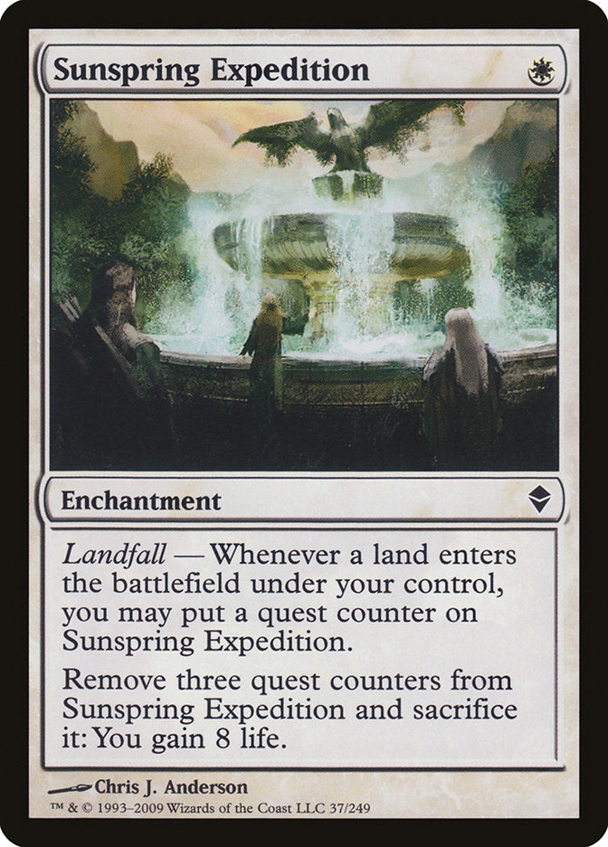 Sunspring Expedition [Zendikar] | Deep Dive Games St. Marys