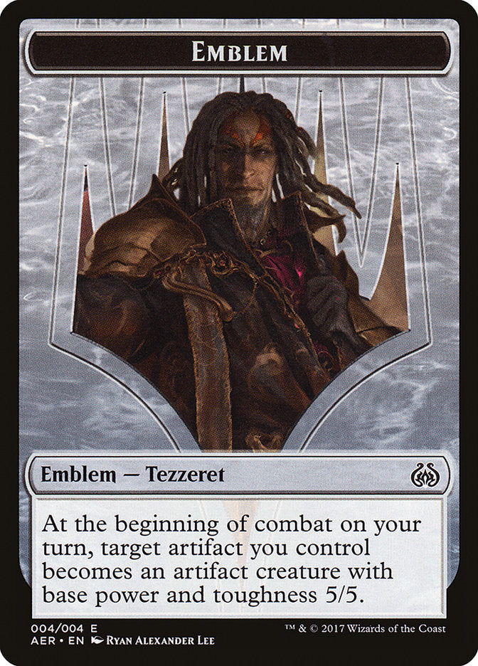 Tezzeret the Schemer Emblem [Aether Revolt Tokens] | Deep Dive Games St. Marys