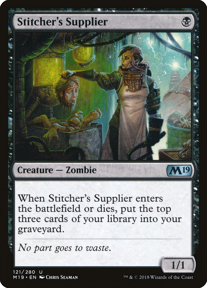 Stitcher's Supplier [Core Set 2019] | Deep Dive Games St. Marys