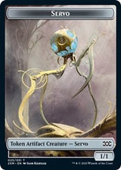 Servo // Soldier Double-Sided Token [Double Masters Tokens] | Deep Dive Games St. Marys