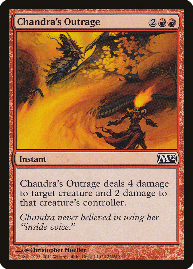 Chandra's Outrage [Magic 2012] | Deep Dive Games St. Marys