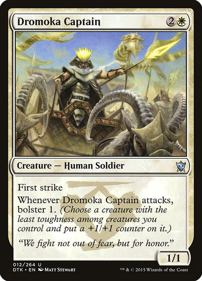 Dromoka Captain [Dragons of Tarkir] | Deep Dive Games St. Marys