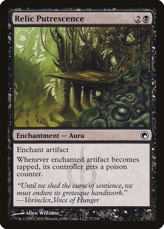 Relic Putrescence [Scars of Mirrodin] | Deep Dive Games St. Marys