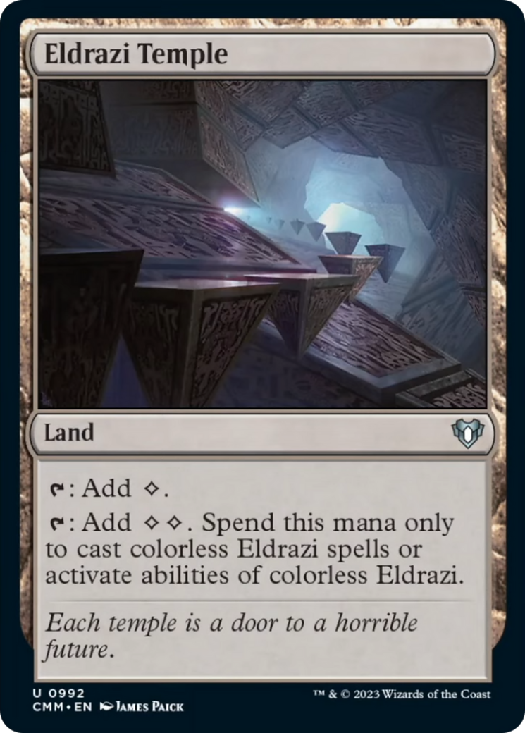Eldrazi Temple [Commander Masters] | Deep Dive Games St. Marys