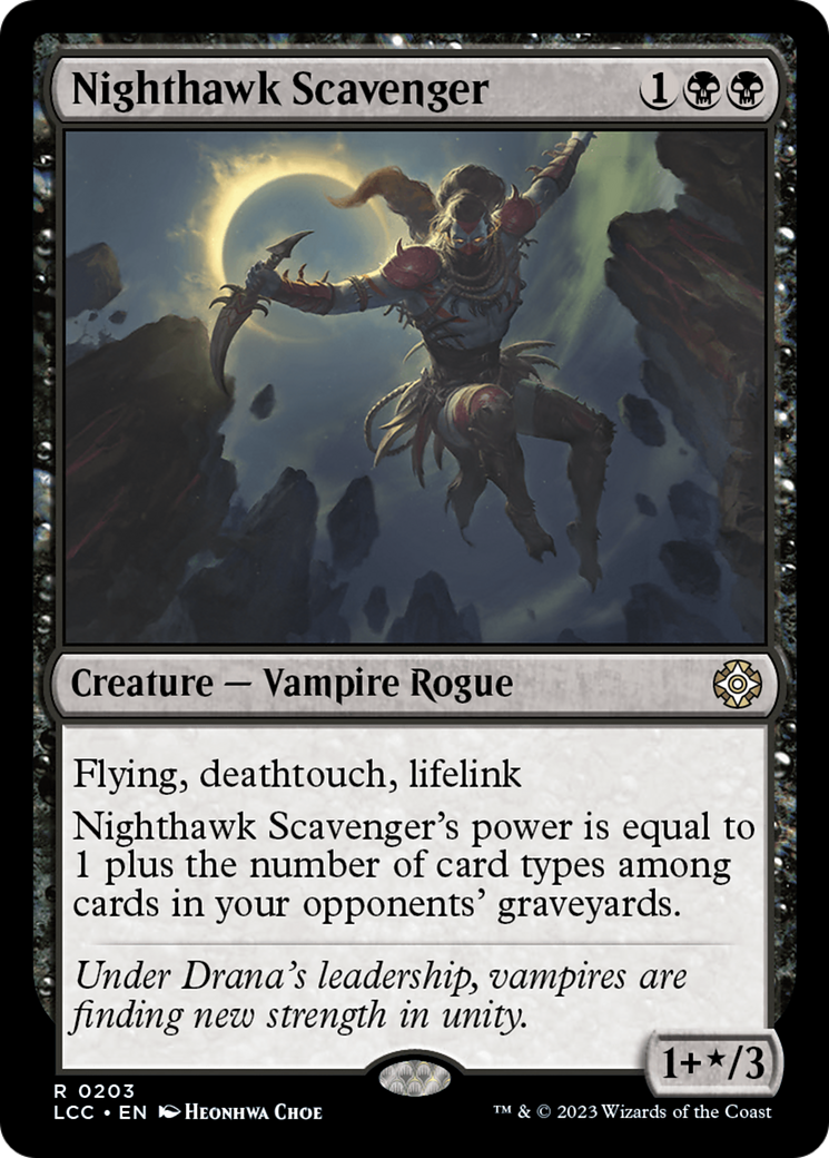 Nighthawk Scavenger [The Lost Caverns of Ixalan Commander] | Deep Dive Games St. Marys