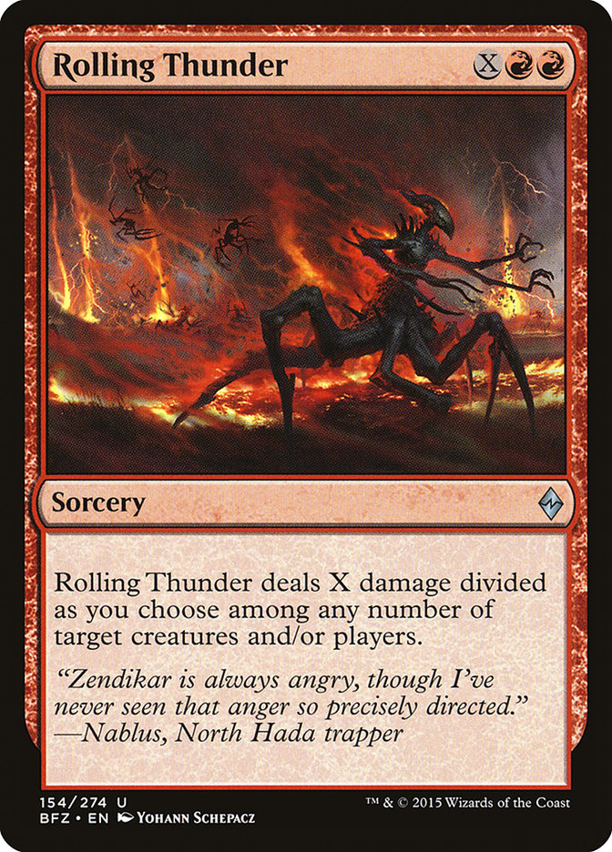 Rolling Thunder [Battle for Zendikar] | Deep Dive Games St. Marys