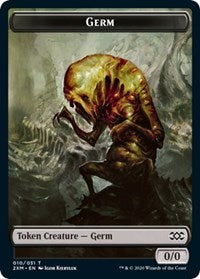 Germ // Human Soldier Double-Sided Token [Double Masters Tokens] | Deep Dive Games St. Marys