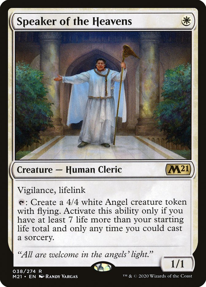 Speaker of the Heavens [Core Set 2021] | Deep Dive Games St. Marys