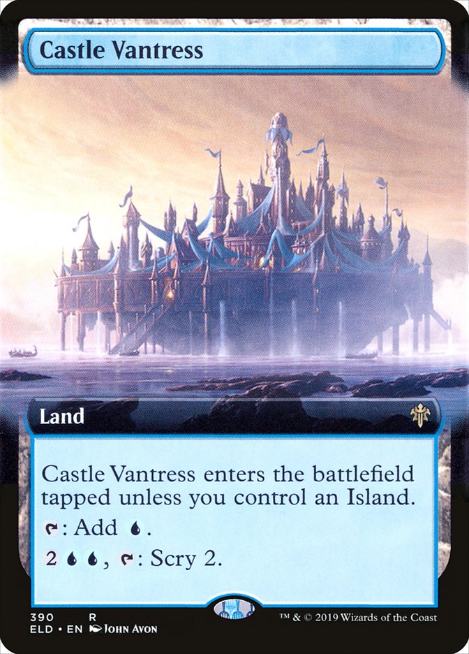 Castle Vantress (Extended Art) [Throne of Eldraine] | Deep Dive Games St. Marys