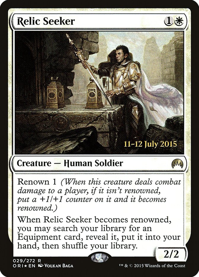 Relic Seeker [Magic Origins Prerelease Promos] | Deep Dive Games St. Marys