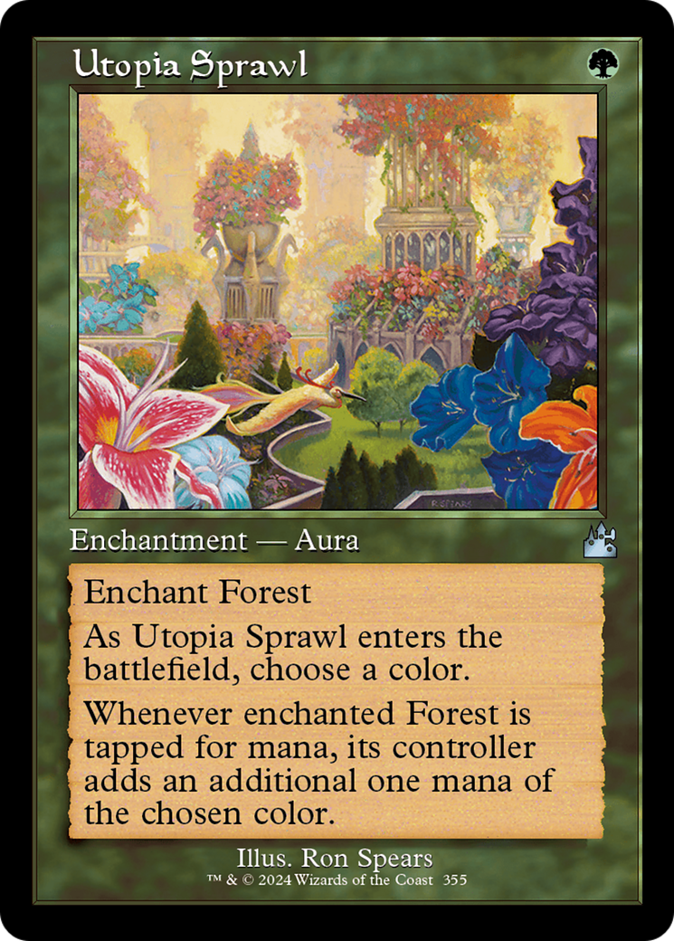 Utopia Sprawl (Retro Frame) [Ravnica Remastered] | Deep Dive Games St. Marys