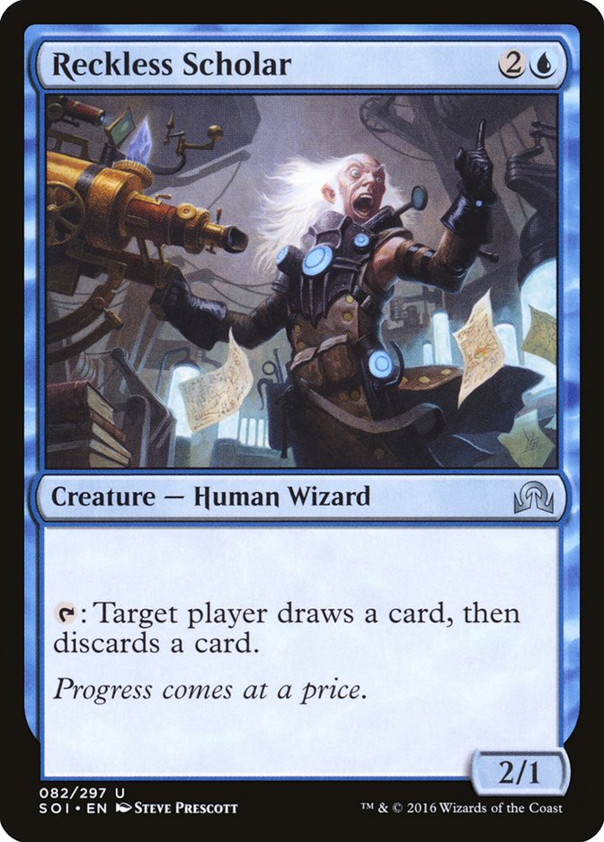 Reckless Scholar [Shadows over Innistrad] | Deep Dive Games St. Marys
