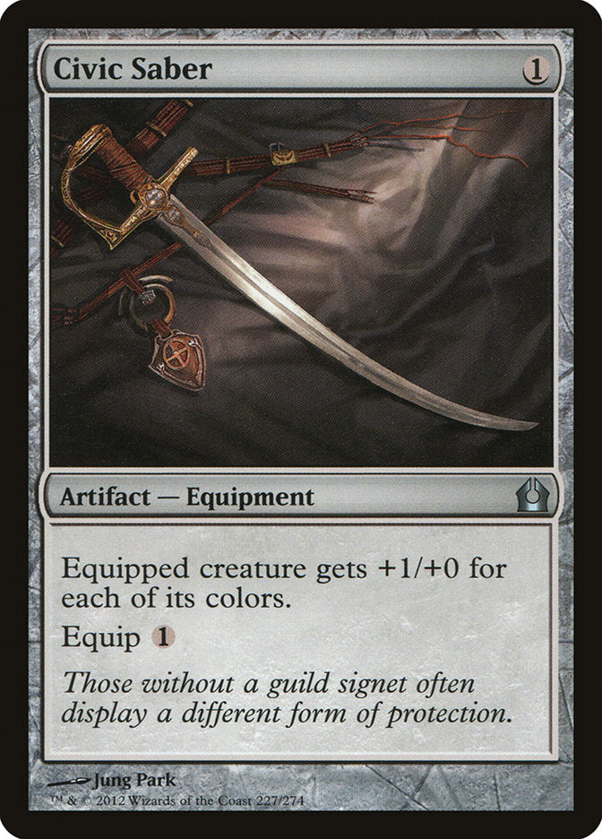 Civic Saber [Return to Ravnica] | Deep Dive Games St. Marys
