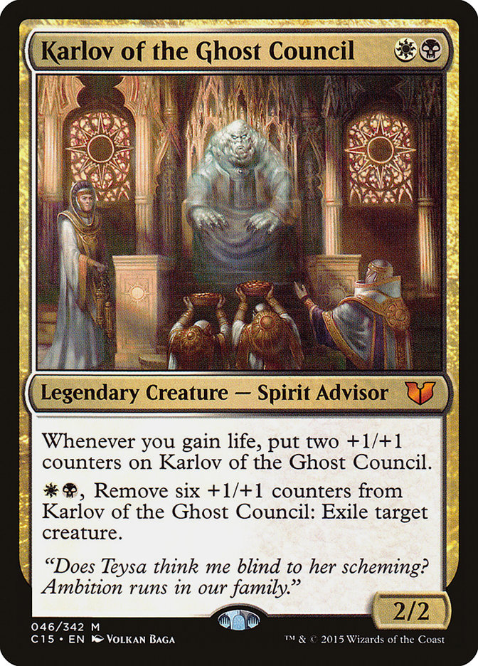 Karlov of the Ghost Council [Commander 2015] | Deep Dive Games St. Marys