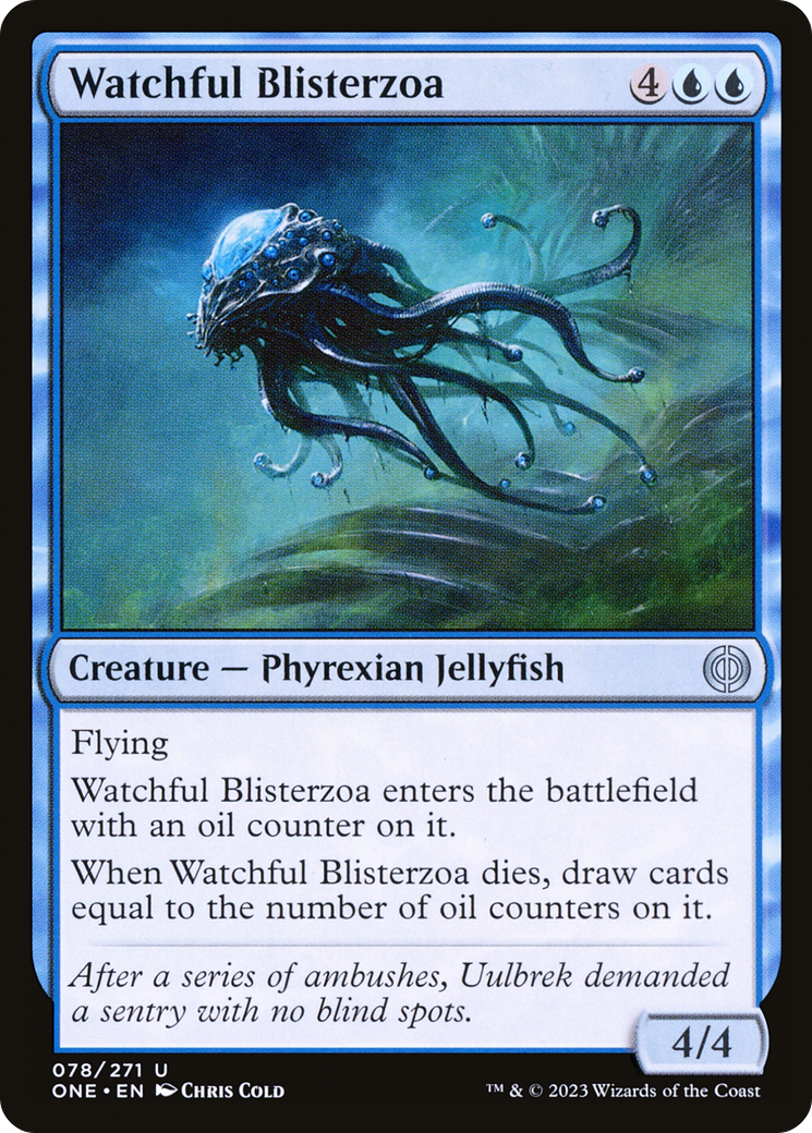 Watchful Blisterzoa [Phyrexia: All Will Be One] | Deep Dive Games St. Marys