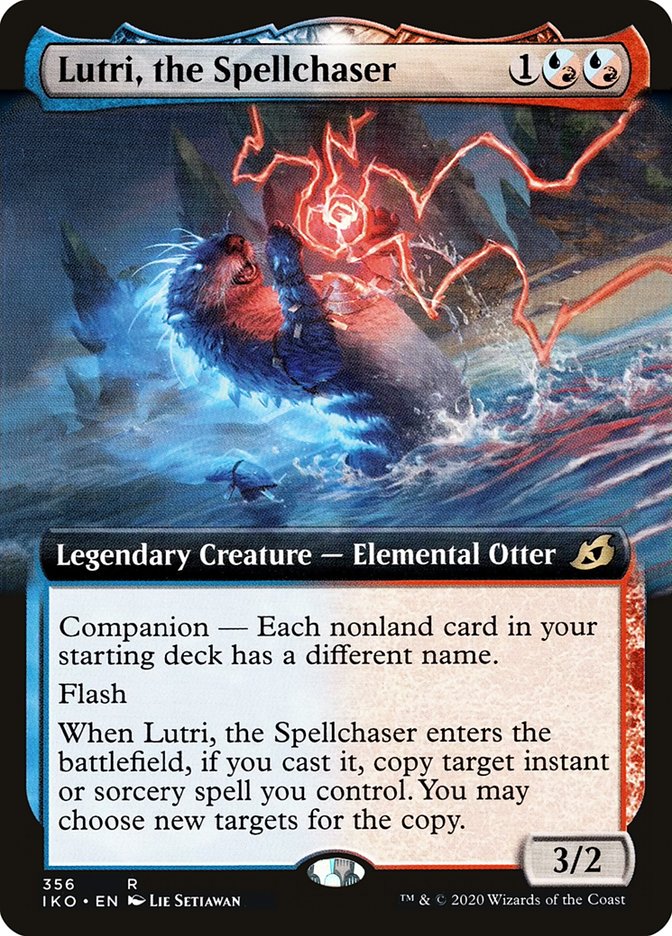 Lutri, the Spellchaser (Extended Art) [Ikoria: Lair of Behemoths] | Deep Dive Games St. Marys