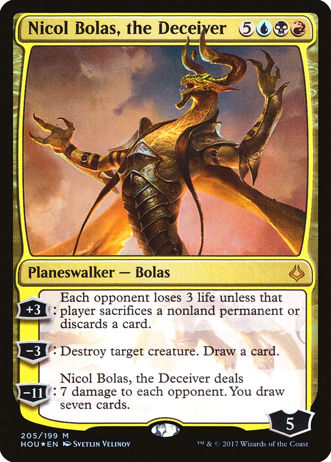 Nicol Bolas, the Deceiver [Hour of Devastation] | Deep Dive Games St. Marys