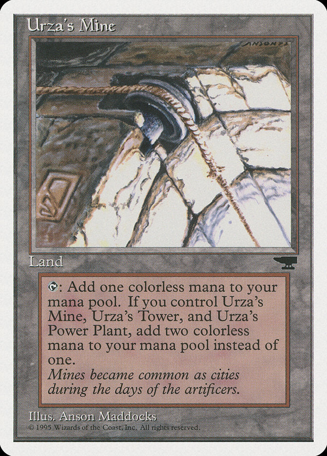 Urza's Mine (Pulley Embedded in Stone) [Chronicles] | Deep Dive Games St. Marys