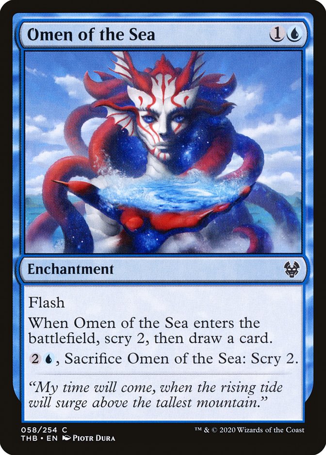 Omen of the Sea [Theros Beyond Death] | Deep Dive Games St. Marys