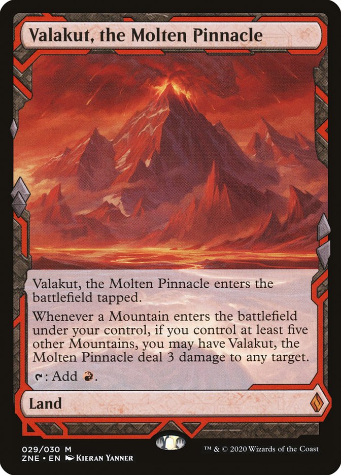 Valakut, the Molten Pinnacle (Expeditions) [Zendikar Rising Expeditions] | Deep Dive Games St. Marys