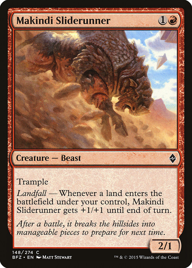 Makindi Sliderunner [Battle for Zendikar] | Deep Dive Games St. Marys