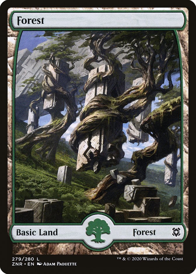 Forest (279) [Zendikar Rising] | Deep Dive Games St. Marys