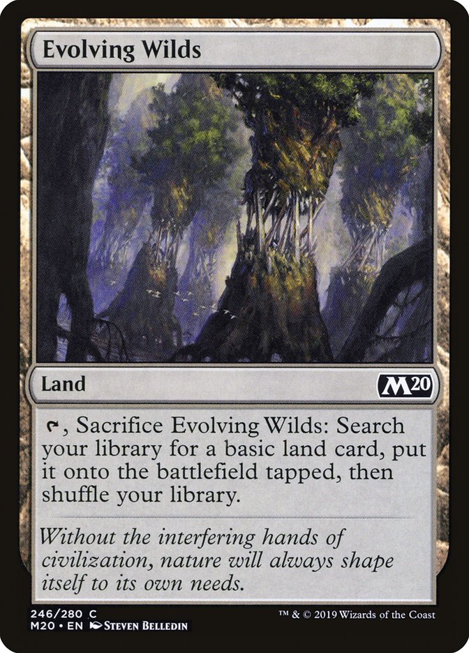 Evolving Wilds [Core Set 2020] | Deep Dive Games St. Marys