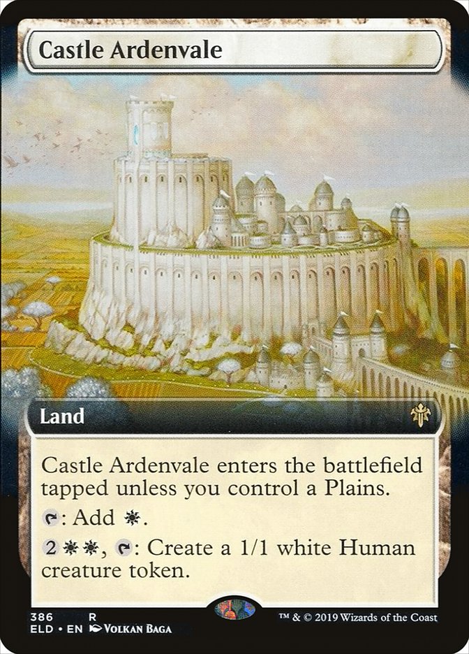 Castle Ardenvale (Extended Art) [Throne of Eldraine] | Deep Dive Games St. Marys