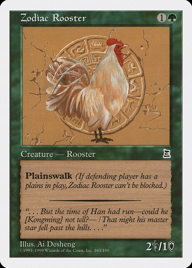 Zodiac Rooster [Portal Three Kingdoms] | Deep Dive Games St. Marys