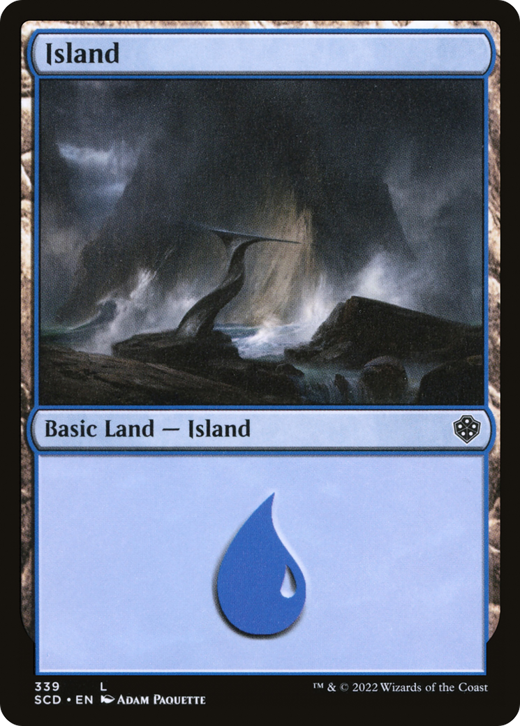 Island (339) [Starter Commander Decks] | Deep Dive Games St. Marys