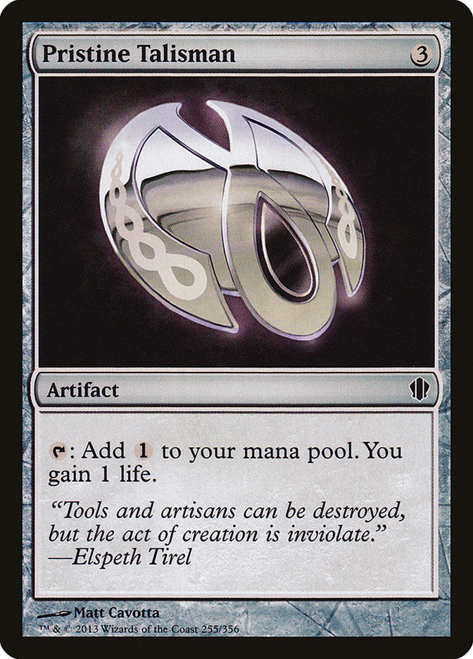 Pristine Talisman [Commander 2013] | Deep Dive Games St. Marys