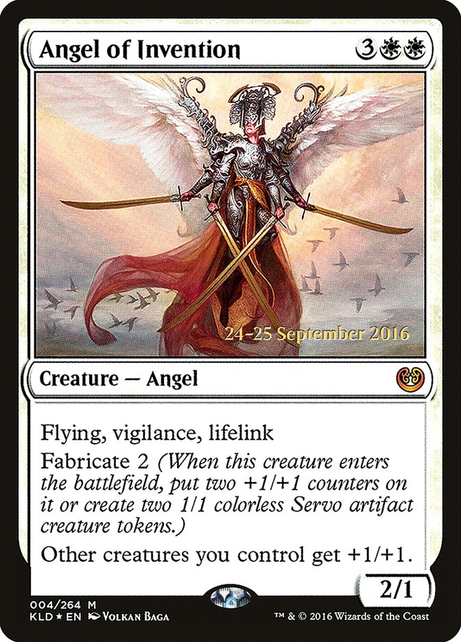 Angel of Invention [Kaladesh Prerelease Promos] | Deep Dive Games St. Marys