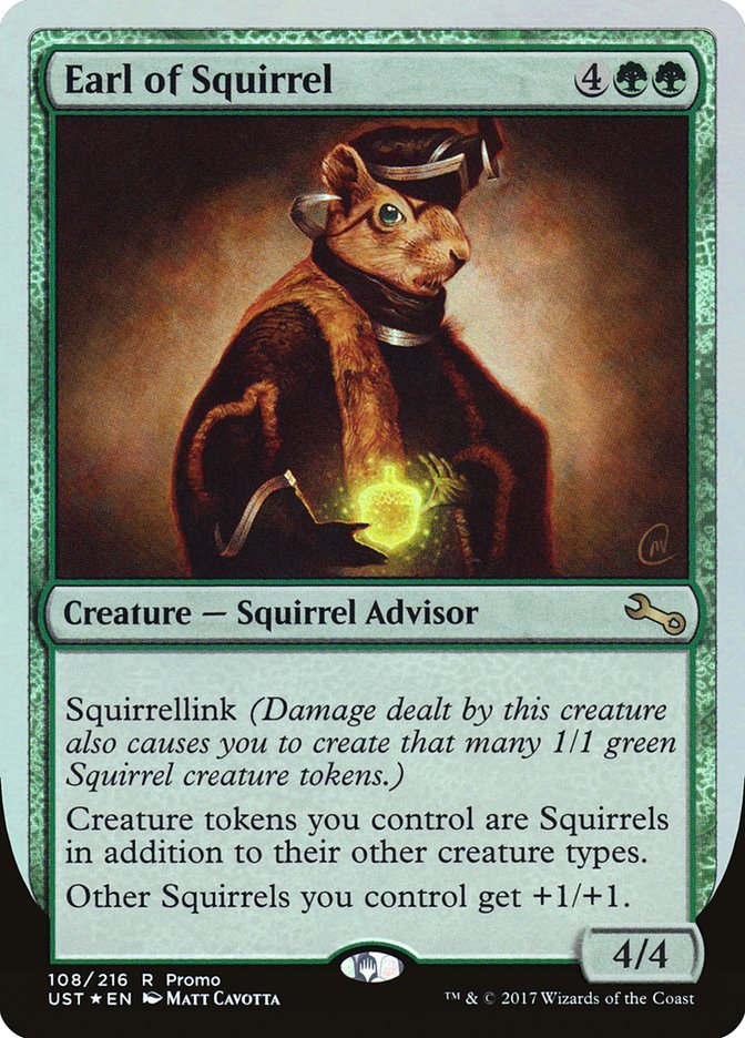 Earl of Squirrel (Draft Weekend) [Unstable Promos] | Deep Dive Games St. Marys
