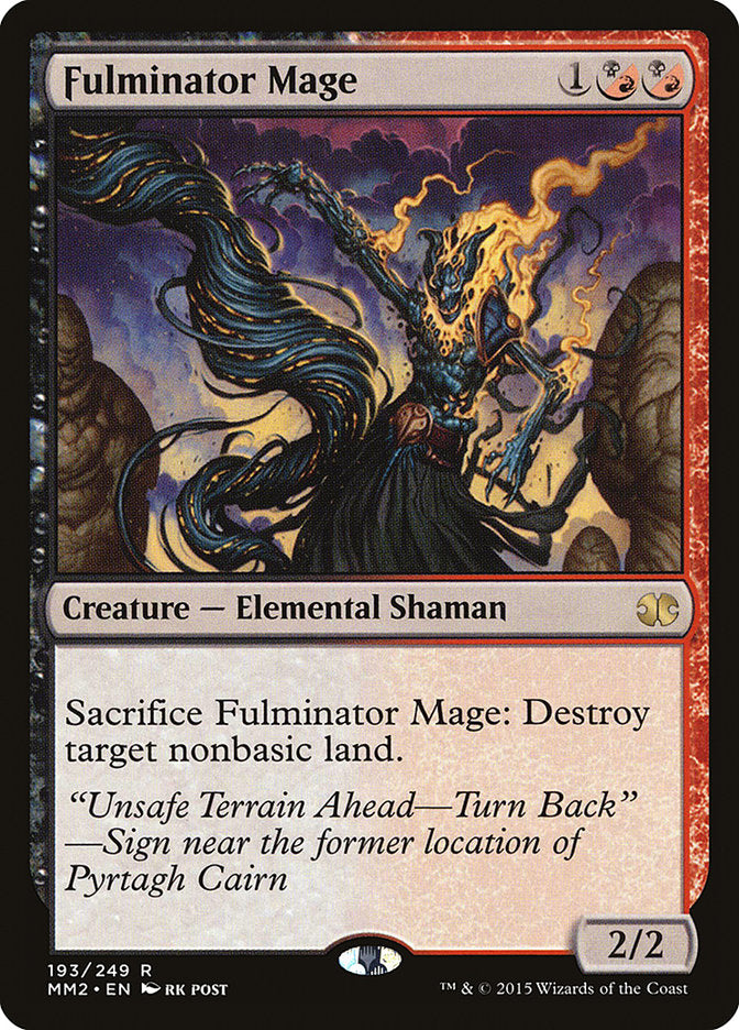 Fulminator Mage [Modern Masters 2015] | Deep Dive Games St. Marys