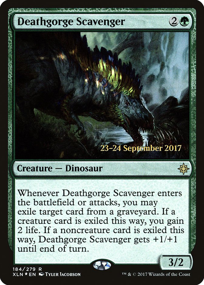 Deathgorge Scavenger [Ixalan Prerelease Promos] | Deep Dive Games St. Marys